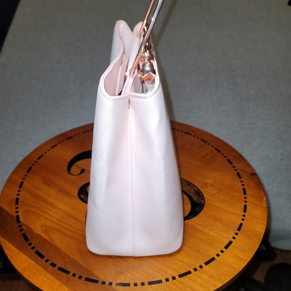 Loungefly Harry Potter Deathly Hallows Elder Wand Pink Satchel Handbag Rose Gold - Picture 6 of 16